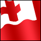 3D Tonga Flag