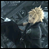 Cloud Strife in the wind