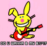 Happy bunny guitar