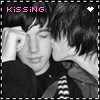 Kissing emos