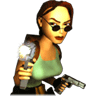 Lara Croft Aiming