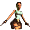 Lara Croft With Guns