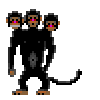 Three headed monkey