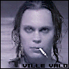 Ville Valo in pool